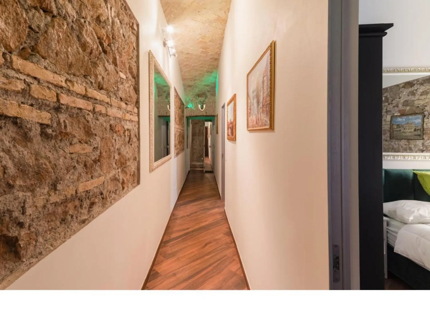 לינה וארוחת בוקר רומא Bretone XI B&B